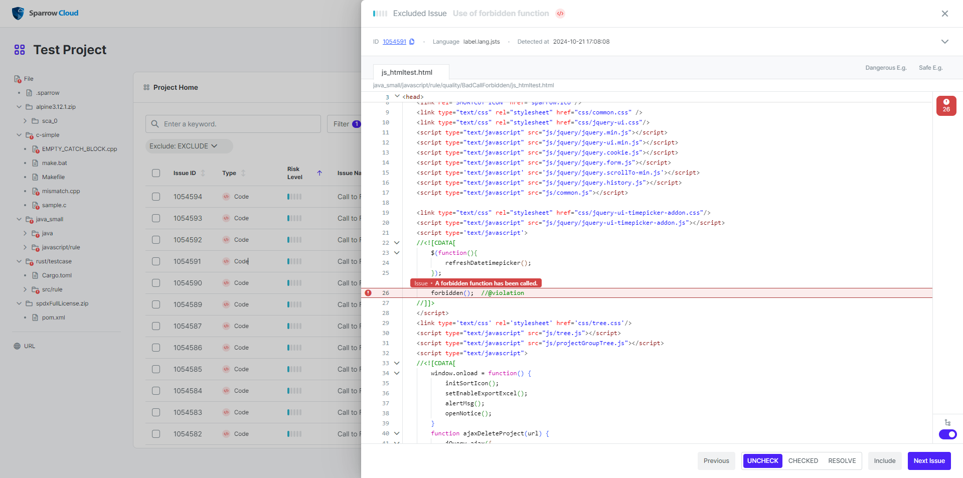 Include issue Include issue
